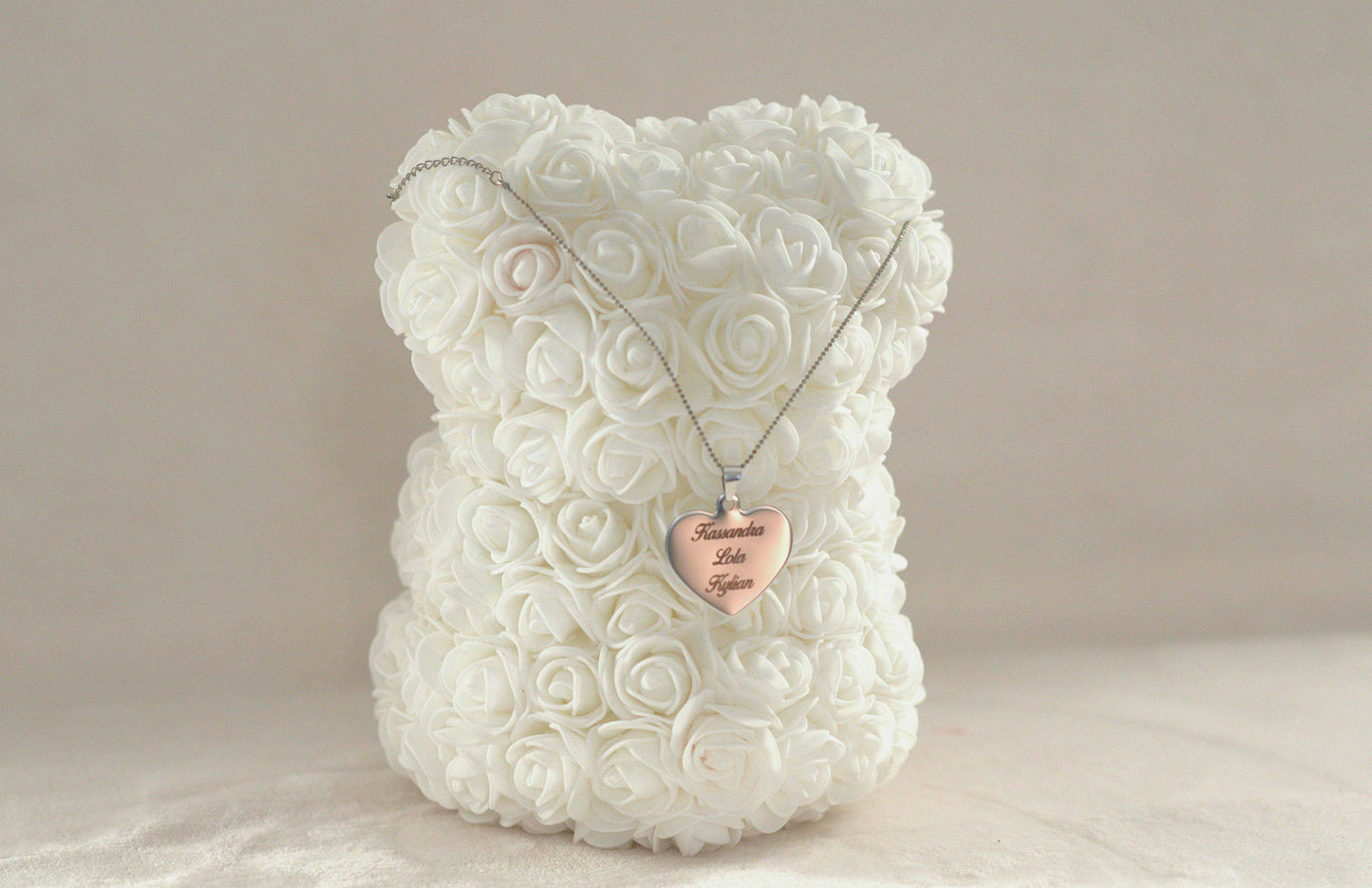 Collier Gravé Personnalisé avec Texte